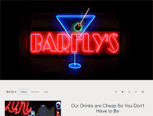 Tablet Screenshot of barflysaustin.com